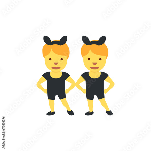 Men with Bunny Ears

