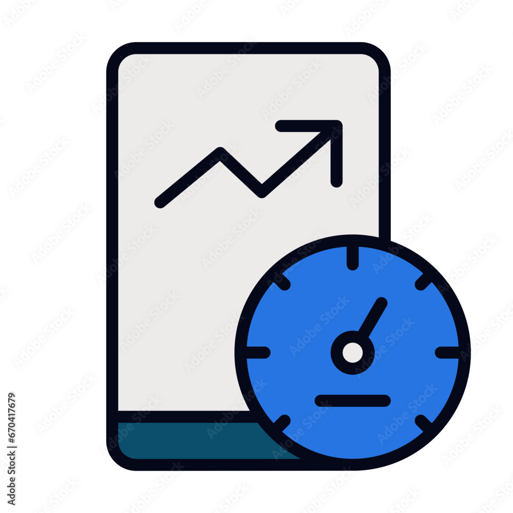 Mobile Optimization line icon Mobile Optimization line icon