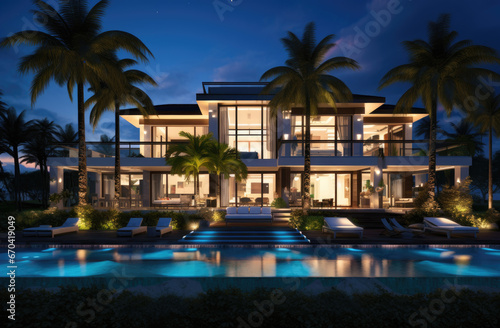  modern home on the beach in florida