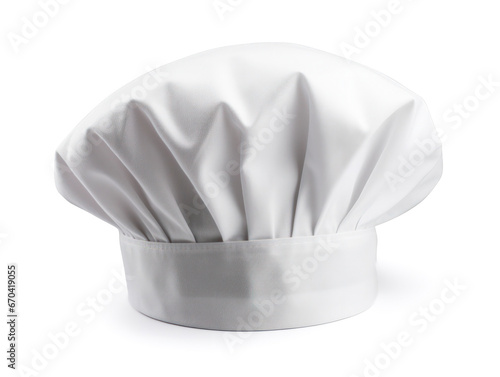 Professional Chef Hat Isolated on a White Background