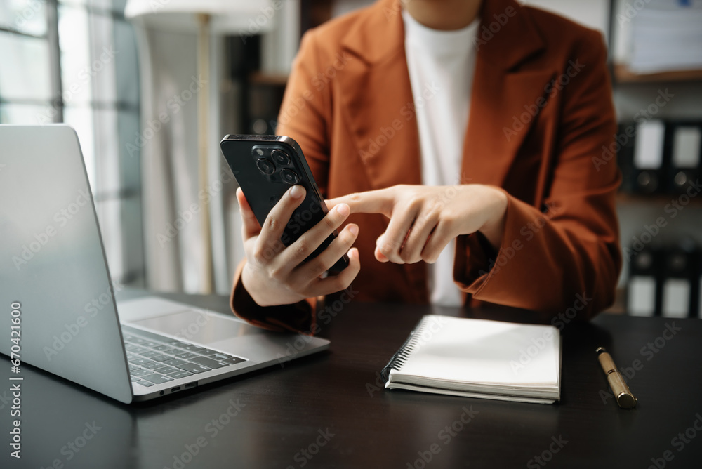 Businesswomen analyzing investment graph and discussing plan new start up project. Finance task... Businesswomen analyzing investment graph and discussing plan new start up project. Finance task...