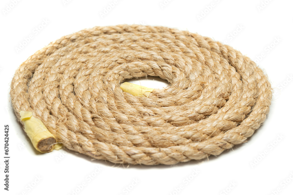 Coiled rope Coiled rope