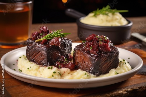 burnt ends pairing with mashed potatoes