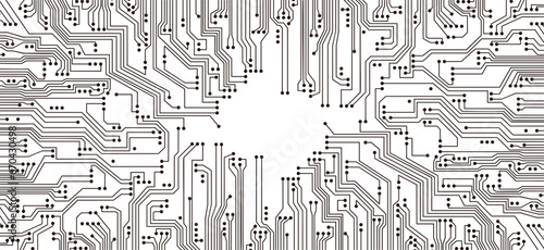 circuit board background,copy space,Artificial intelligence background