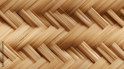 Close-up seamless texture of soft bamboo fabric weave © Viktoria