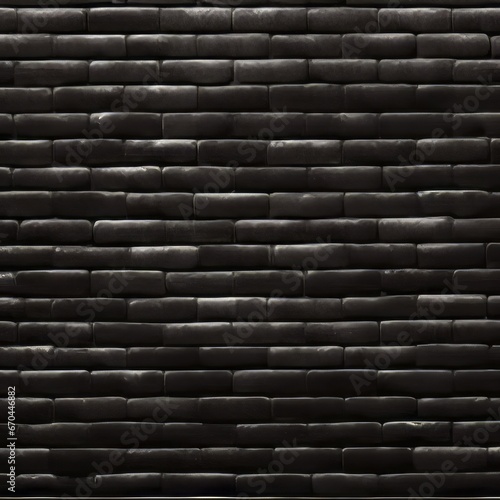 black brick wall textured background