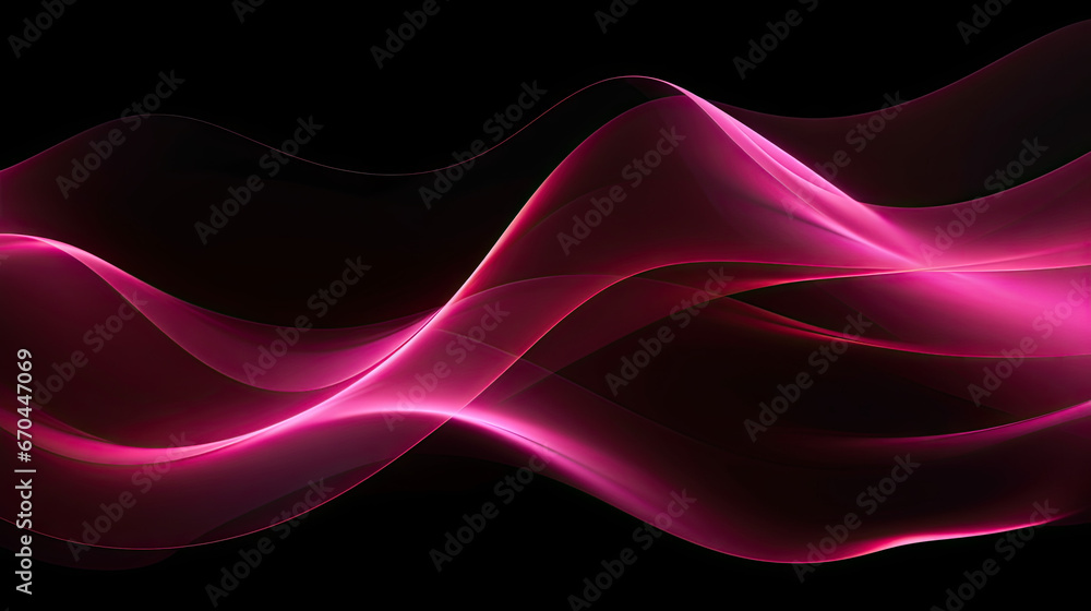 Pink glow of wavy light, abstract waves background. Pink glow of wavy light, abstract waves background.