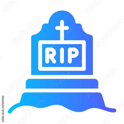grave Gradient icon
