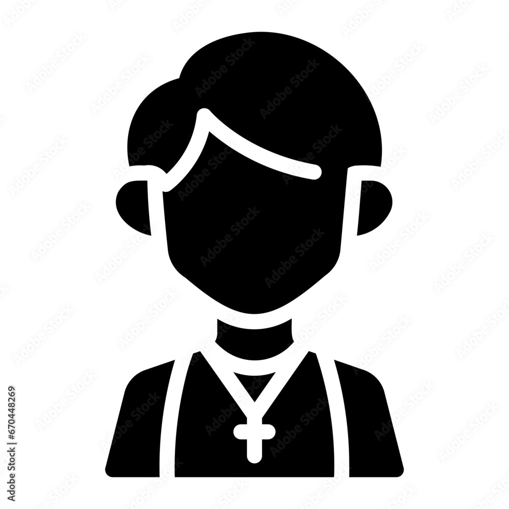 priest Solid icon