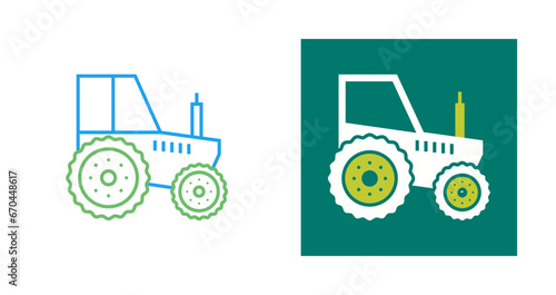 Tractor Vector Icon