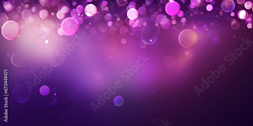 bstract bokeh background purple and white Purple glitter abstract backgrounf of glitter. Bokeh with light Glitter and diamond dust, subtle tonal variations, generative AI 