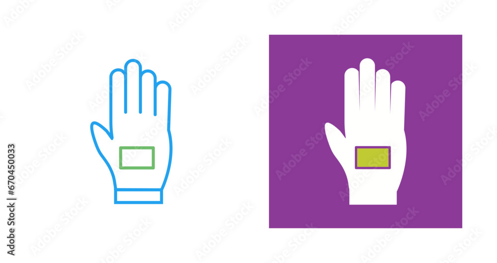 Glove Vector Icon Glove Vector Icon