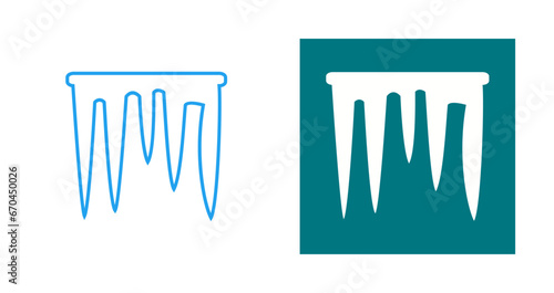 Icicles Vector Icon