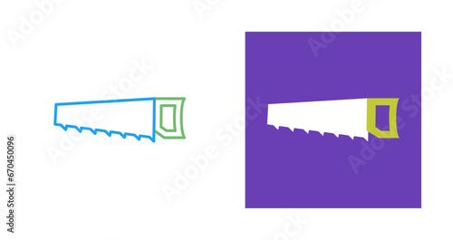 Handsaw Vector Icon