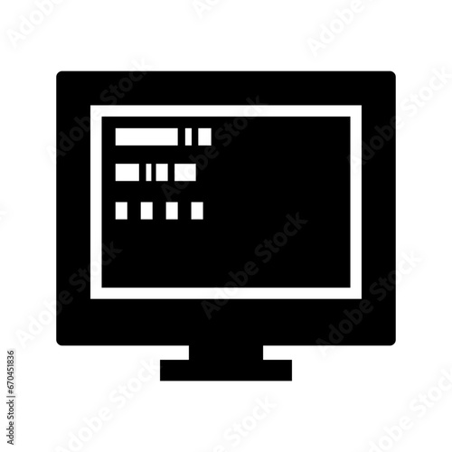 Computer setup icon