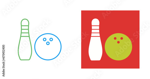 Bowling Vector Icon