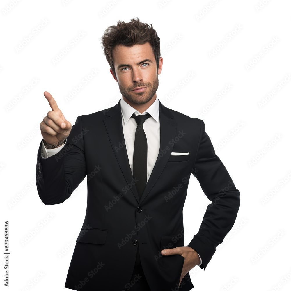 portrait of smiling businessman showing thumbs up in office suite portrait of smiling businessman showing thumbs up in office suite