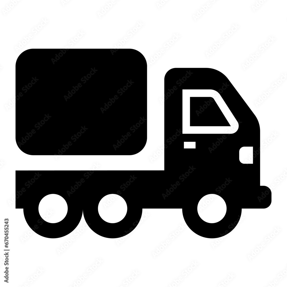 Fototapeta premium Lorry icon