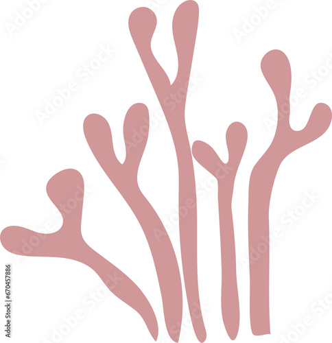 Deep ocean, sea life elements. Ocean life, aquarium life