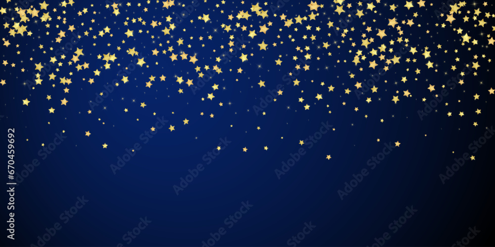 Magic stars vector overlay. Gold stars scattered Magic stars vector overlay. Gold stars scattered