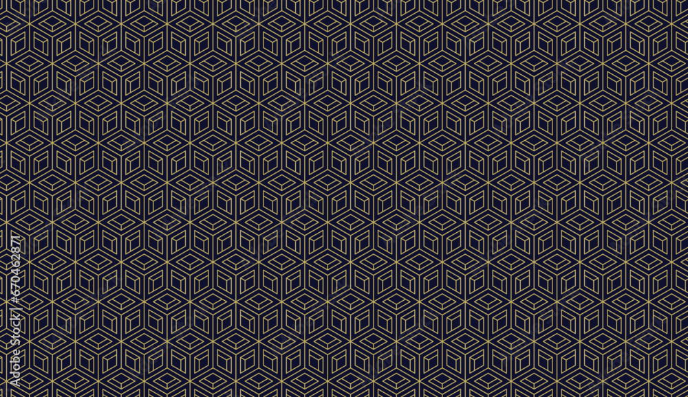 Fototapeta premium Geometric pattern seamless. Trendy design vector background for web backdrop or paper print.
