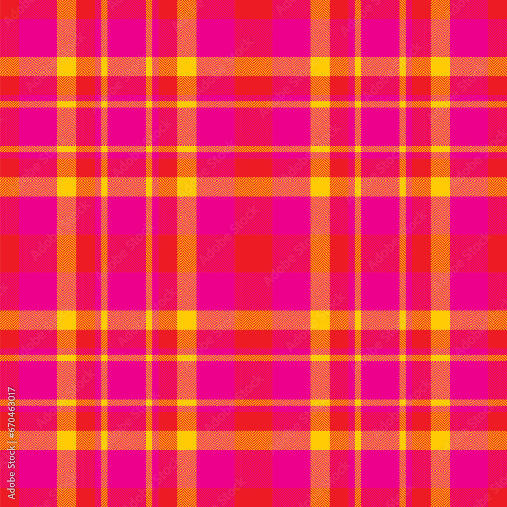 Plaid seamless pattern. Check fabric texture. Vector textile print. Plaid seamless pattern. Check fabric texture. Vector textile print.
