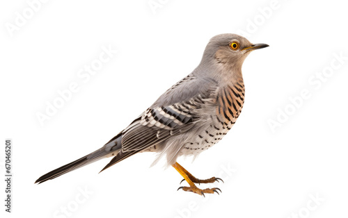 Migratory Bird Common Cuckoo on Transparent background