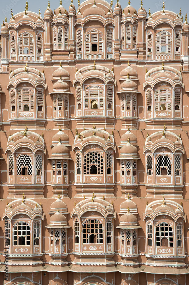 Jaipur, Hawa Mahal, The Palace of Winds, Rajasthan India