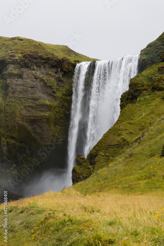 Sk  gafoss waterfall in Iceland