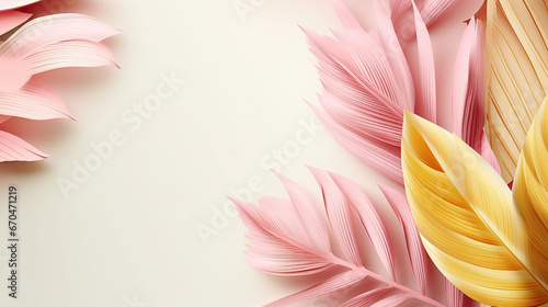 abstract background with leaves or feathers