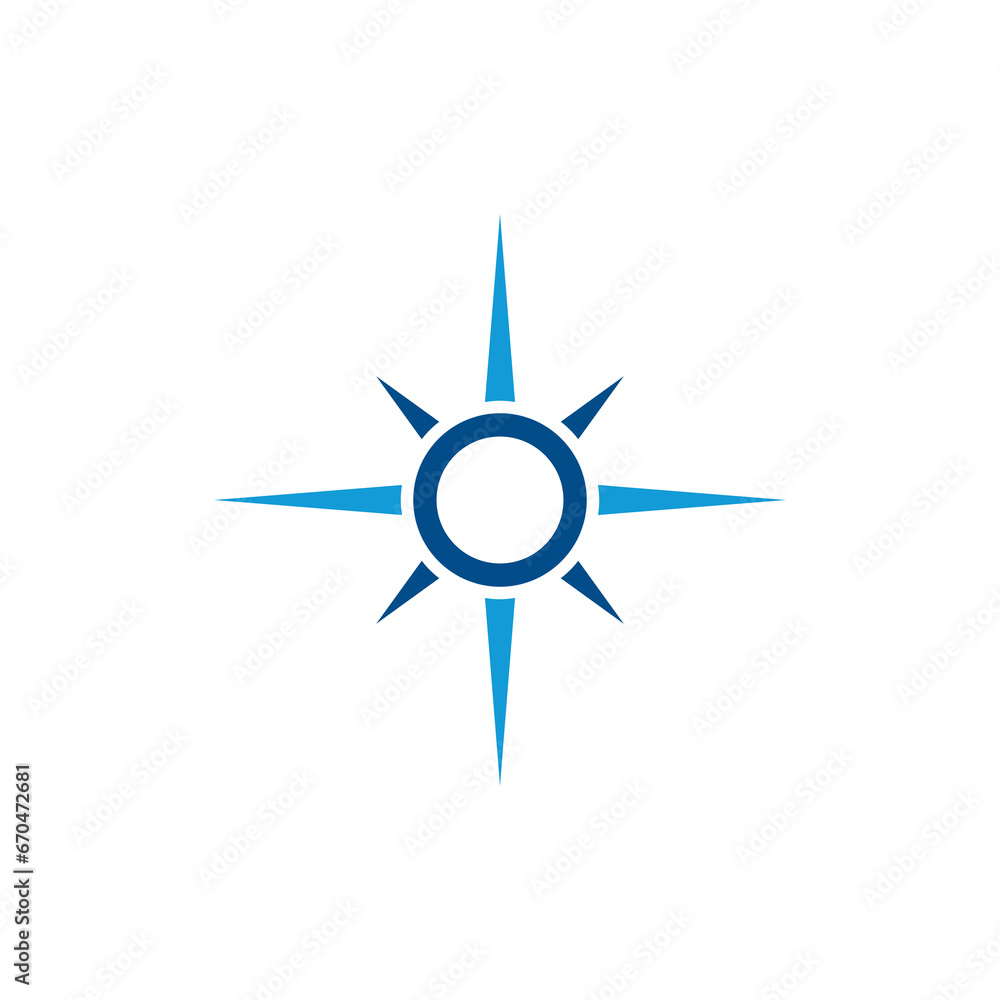 Compass logo icon isolated on transparent background Compass logo icon isolated on transparent background