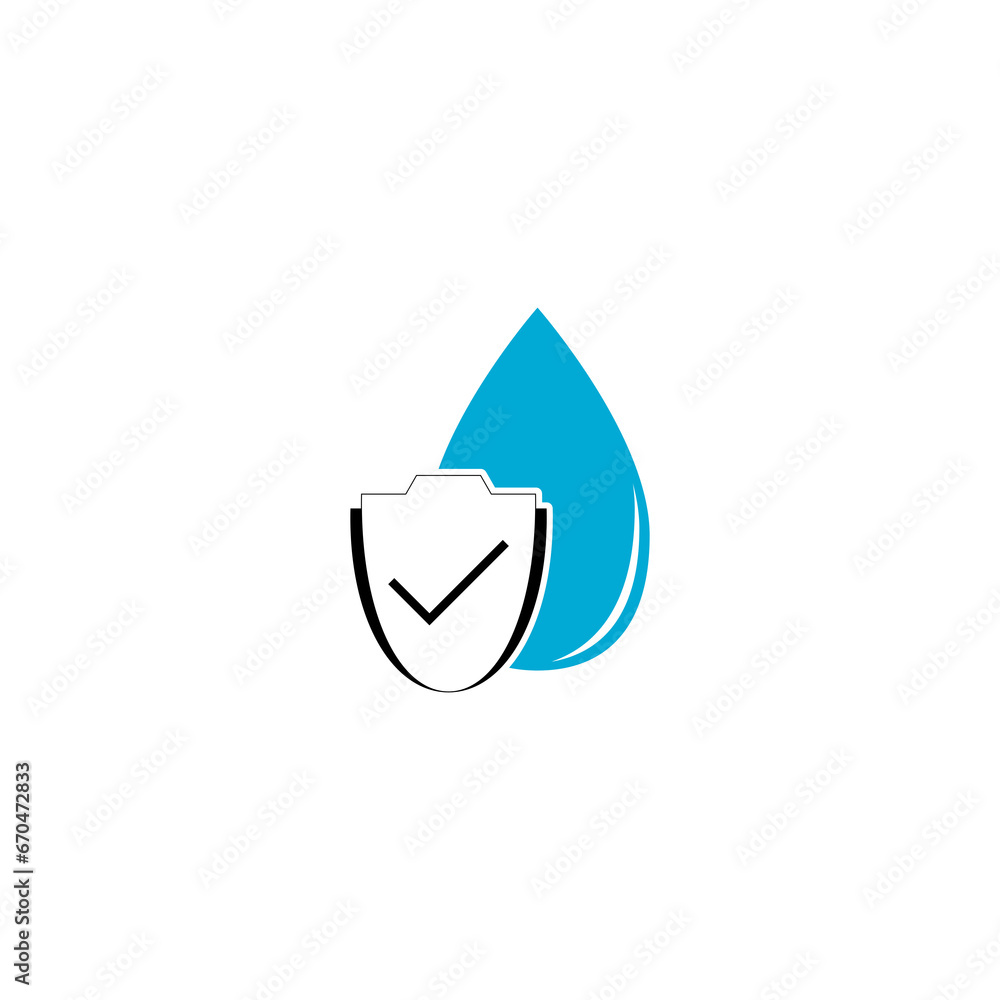 Waterproofing glyph icon isolated on transparent background Waterproofing glyph icon isolated on transparent background