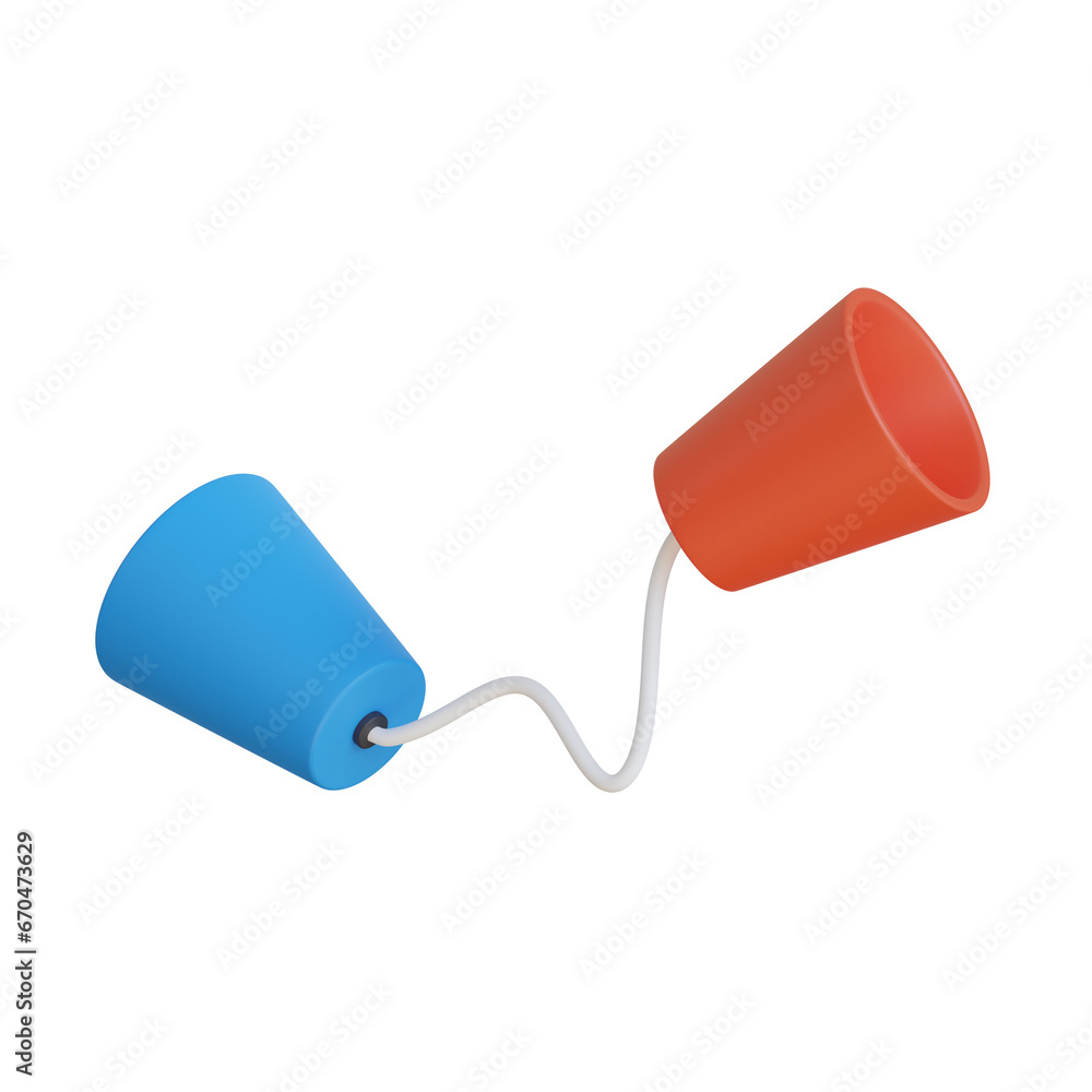 3D Model of Plastic Cup Phone with Simple Yet Effective Design. Plastic Cup Phone 3D with Clear Sound.
3d illustration, 3d element, 3d rendering. 3d visualization isolated on a transparent background 3D Model of Plastic Cup Phone with Simple Yet Effective Design. Plastic Cup Phone 3D with Clear Sound.
3d illustration, 3d element, 3d rendering. 3d visualization isolated on a transparent background