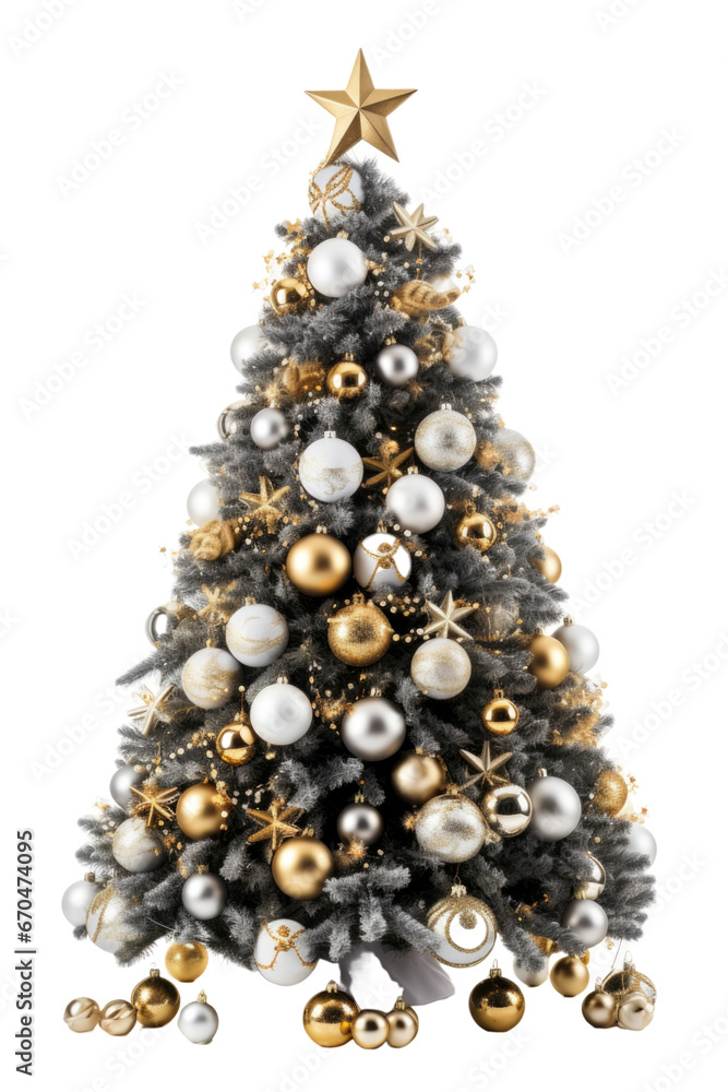 Christmas tree in transparent background Christmas tree in transparent background