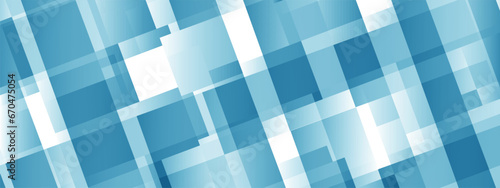 Abstract pattern of squares in blue shades for texture, textiles and simple backgrounds