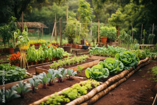 Growing Your Own Vegan Garden. © Jelena