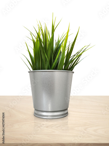 green plants in pots decorative plant pots On a wooden table   PNG transparent