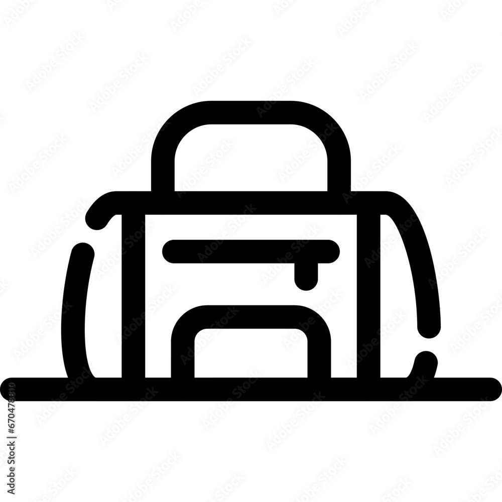 Sport Bag Icon Sport Bag Icon
