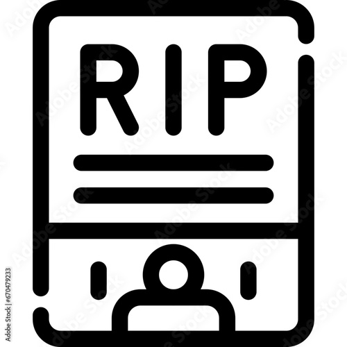 Obituary Icon
