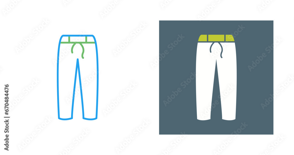 Trousers Vector Icon Trousers Vector Icon