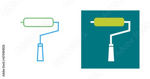 Paint Roller Vector Icon