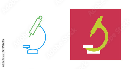 Microscope Vector Icon