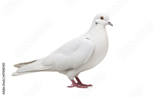Dove Bird Symbolic Species on Transparent background ©  Creative_studio