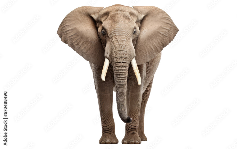 Majestic Elephant Gentle Giant Facts on Transparent background