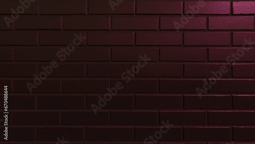 brick texture metalic red for interior wallpaper background or cover