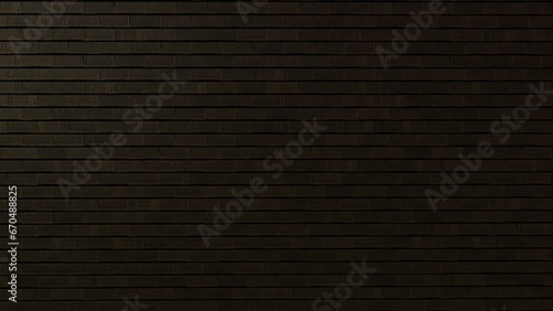 Brick dark brown for interior wallpaper background or cover