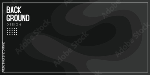 Black Elegant Background Abstract for Business Power Point