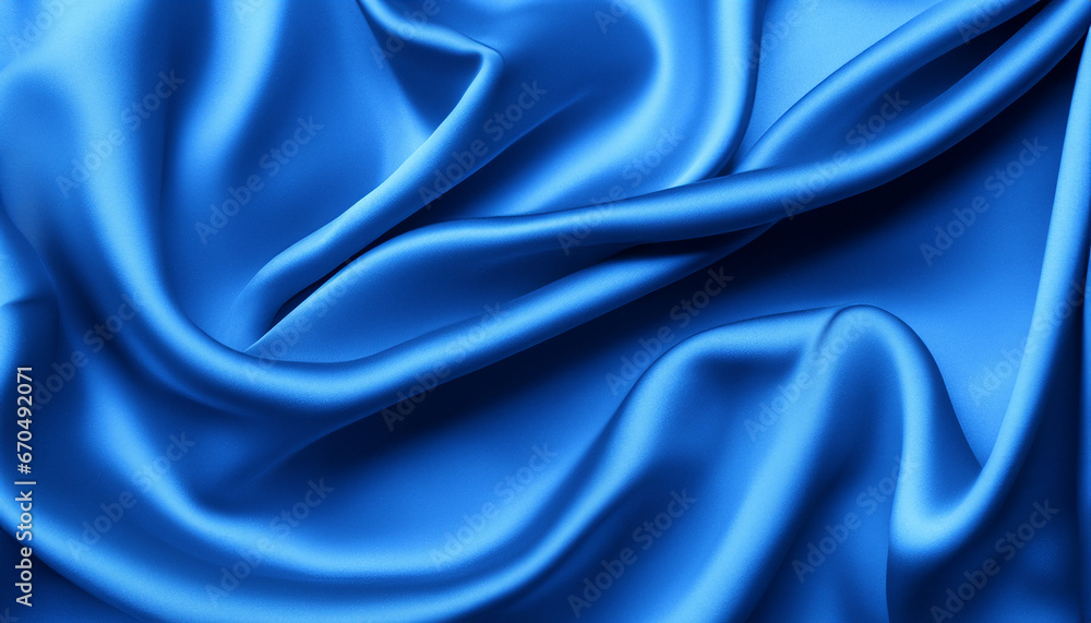 The lustrous finish of the blue silk satin surface adds a touch of sophistication to any setting. The lustrous finish of the blue silk satin surface adds a touch of sophistication to any setting.