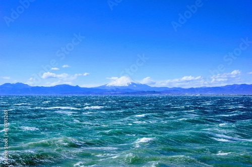sea and sky fujiyama