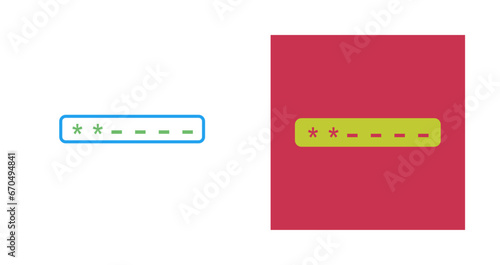 Enter Passcode Vector Icon